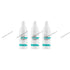 Three bottles of Topical Foam Compound on a white background
